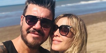 Marcelo Tinelli, Guillermina Valdes y Lolo en Necochea
