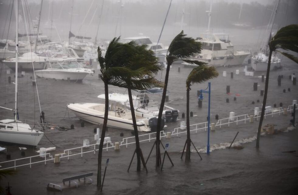 Las impactantes imágenes de cómo el huracán Irma arrasó con Miami