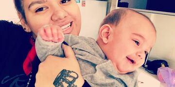 Morena Rial comenta las fotos de su hijo desde su perfil y se hace parar por él para comentar las propias