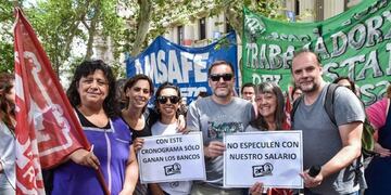 Amsafe calentó la previa de la primera reunión paritaria 2020 (Amsafe)