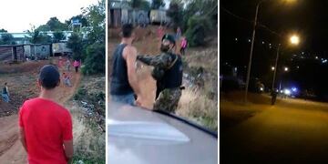 Los problemas comenzaron en la tarde del lunes y los incidentes se produjeron por la noche\u002E