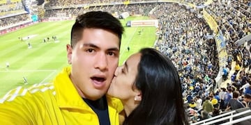 Braian Toledo y Sofía Lamarque (Instagram)