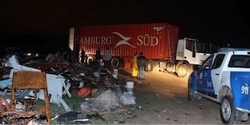 El container tenía un doble fondo para evitar la detección del cargamento\u002E (El Litoral)