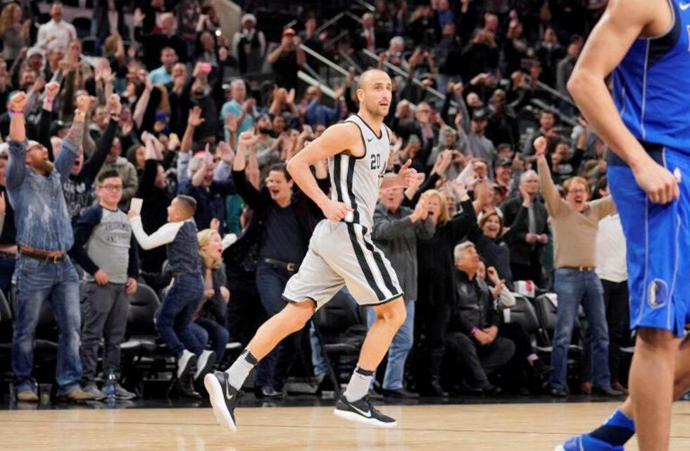 NBA: Manu Ginóbili está quinto en la votación del All Star Game