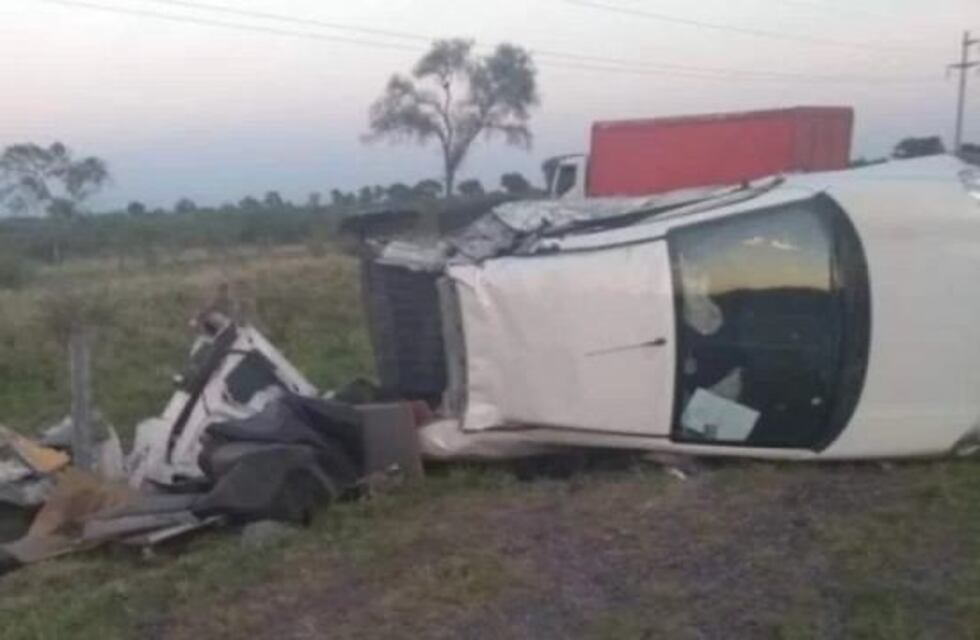 Un tucumano fue protagonista de un triple choque en la Ruta 157