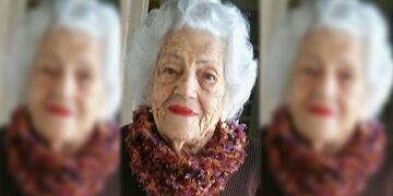 Berta Ritvo , la santafesina de 103 años que quiere votar