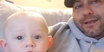 Habló el papá del bebé que murió pisado por una nena de 10 años