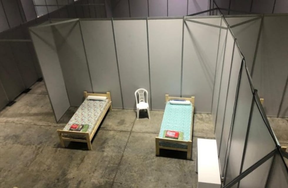 Coronavirus en Chaco: adaptan el Centro de Convenciones para pacientes leves