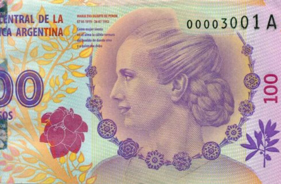 Coleccionista cordobés pagó 2500 pesos por un billete con el rostro de Evita