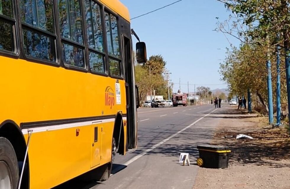 Atropellaron a un nene cuando bajaba del colectivo y murió