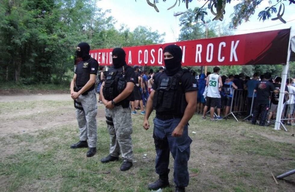 Siete detenidos y secuestro de drogas en Cosquín Rock