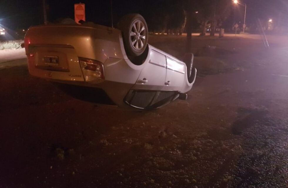 Volcaron y se fueron corriendo