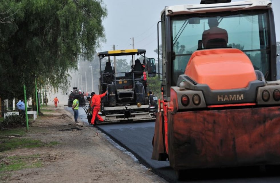 Comenzó la obra de repavimentación en Pueblo General Belgrano