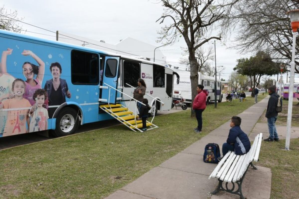 Por las próximas dos semanas, Rafaela en Acción estará en la Plaza de la Democracia (Prensa Municipalidad)