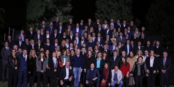 Legisladores en Olivos