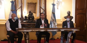 Valdés informó la obligatoriedad de hisopados en el puente General Belgrano\u002E