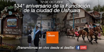 134° Aniversario de la Fundación de Ushuaia
