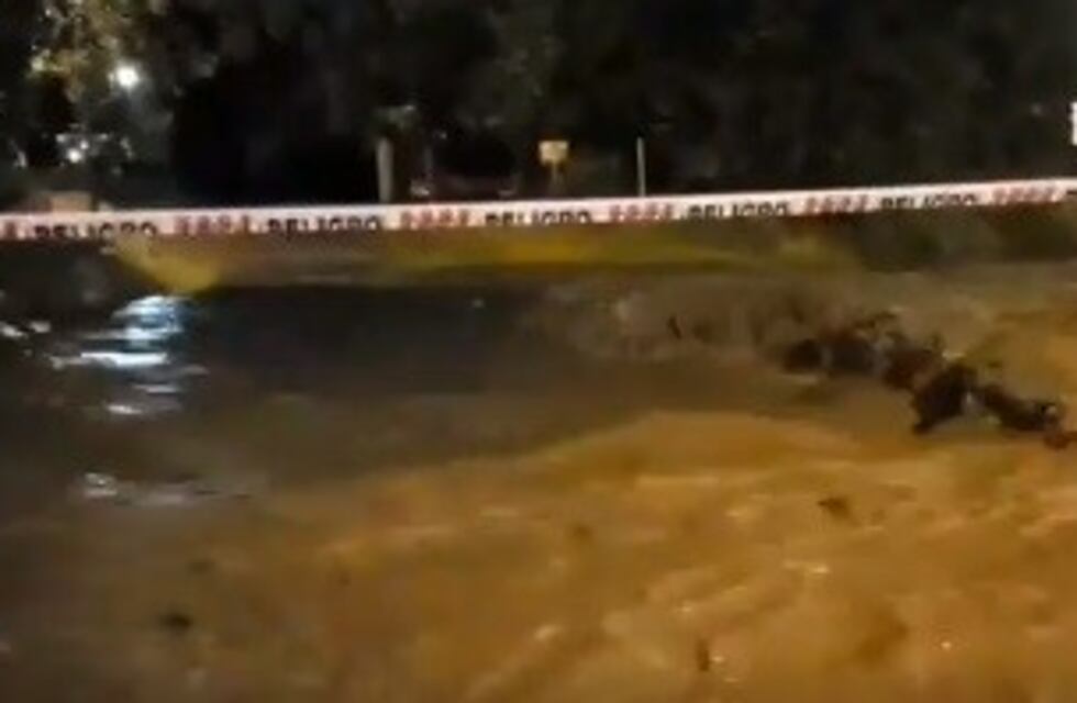 Video: creciente en Mendiolaza
