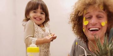 Donna, la hija de Rulo y Gabriela Sari conquista las redes sociales con su simpatía (Fotos: Instagram)