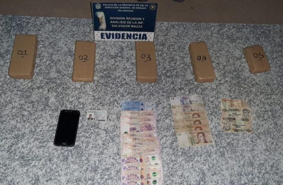 Múltiples golpes al narcotráfico durante el fin de semana en Salta