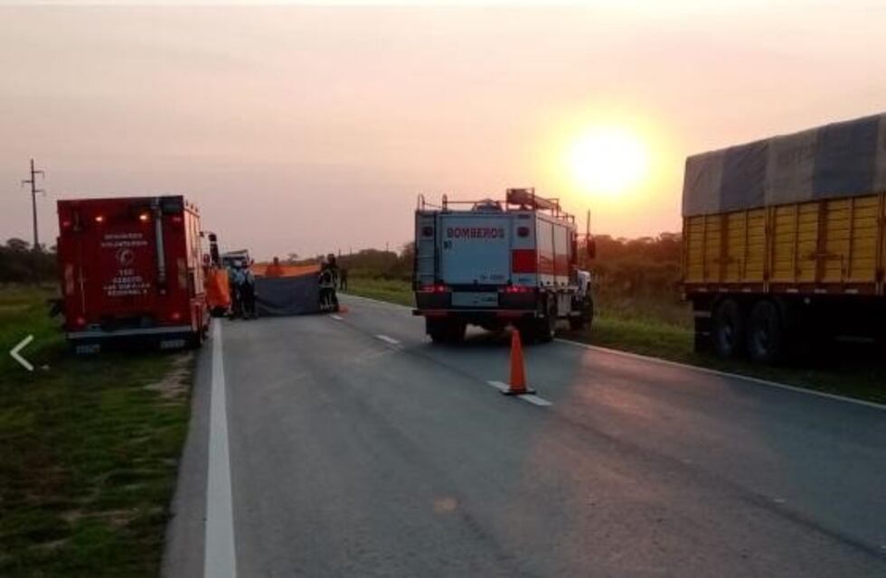 Las Varillas: fallecieron dos personas en un accidente sobre la ruta 158
