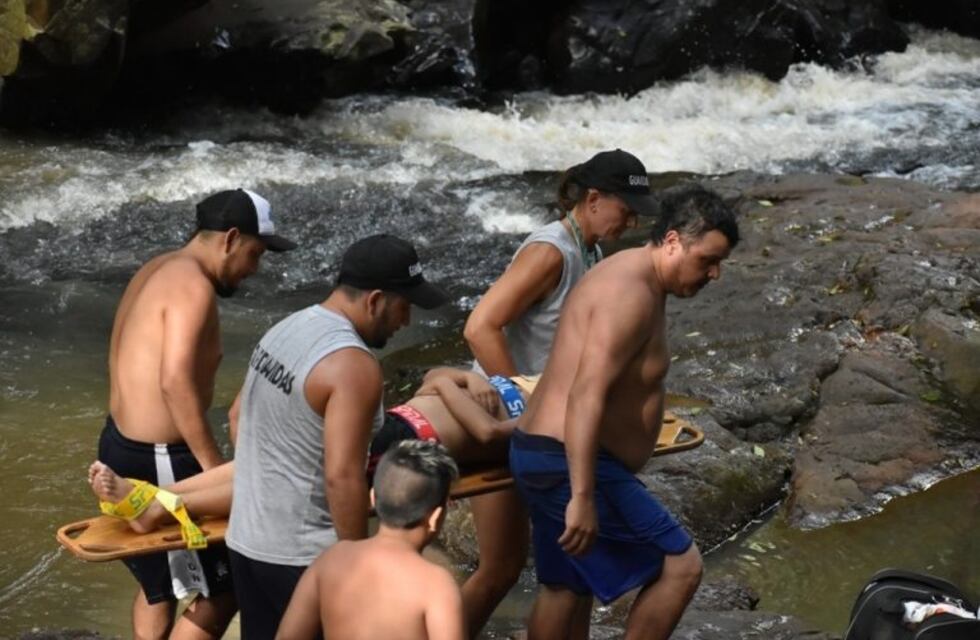 Trabajan para ajustar el sistema de seguridad del Salto Berrondo