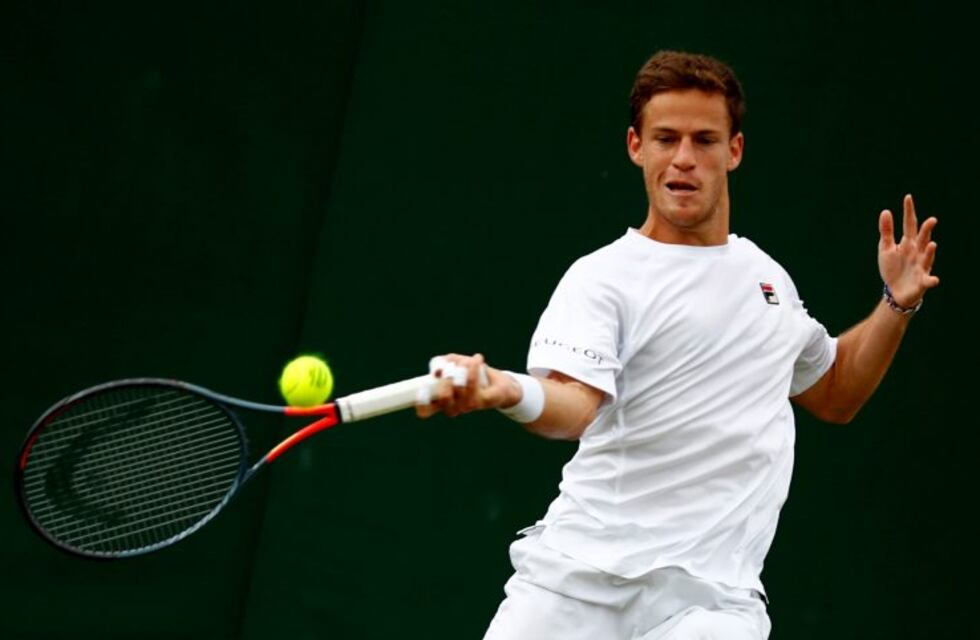 Wimbledon: Diego Schwartzman debutó con un triunfo y Federico Delbonis quedó eliminado