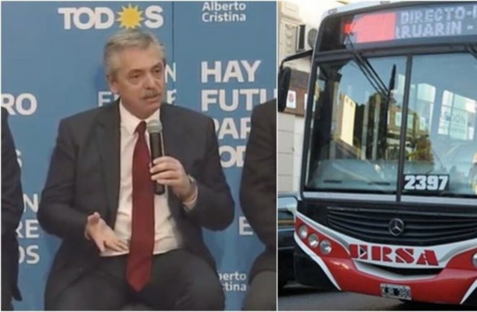 Alberto Fernández habló sobre la problemática del transporte público en Paraná