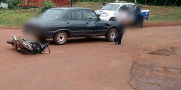 El primer siniestro se dio en el acceso a la localidad de Los Helechos\u002E