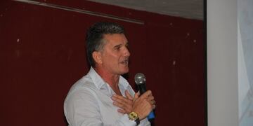 El Luifa, el goleador histórico, se refirió al goleador Celeste del momento\u002E