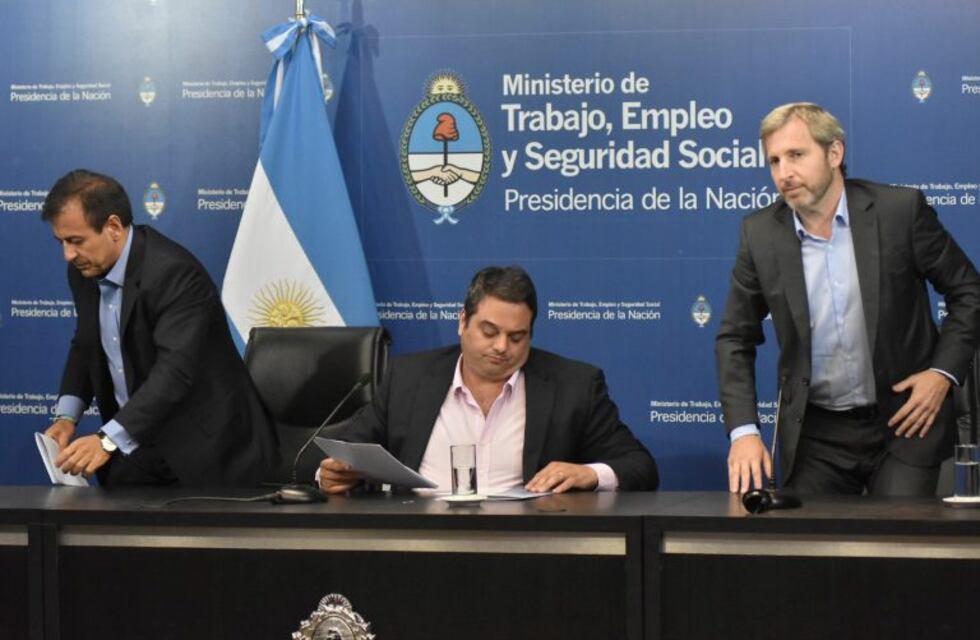 Triaca: "Hay dirigentes que tienen una vocación desestabilizante"