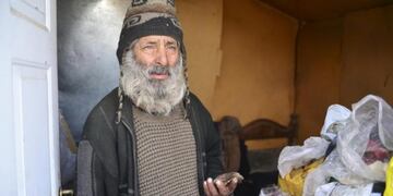 Murió "el ermitaño" de Collón Curá tras vivir 35 años a un costado de la ruta 237