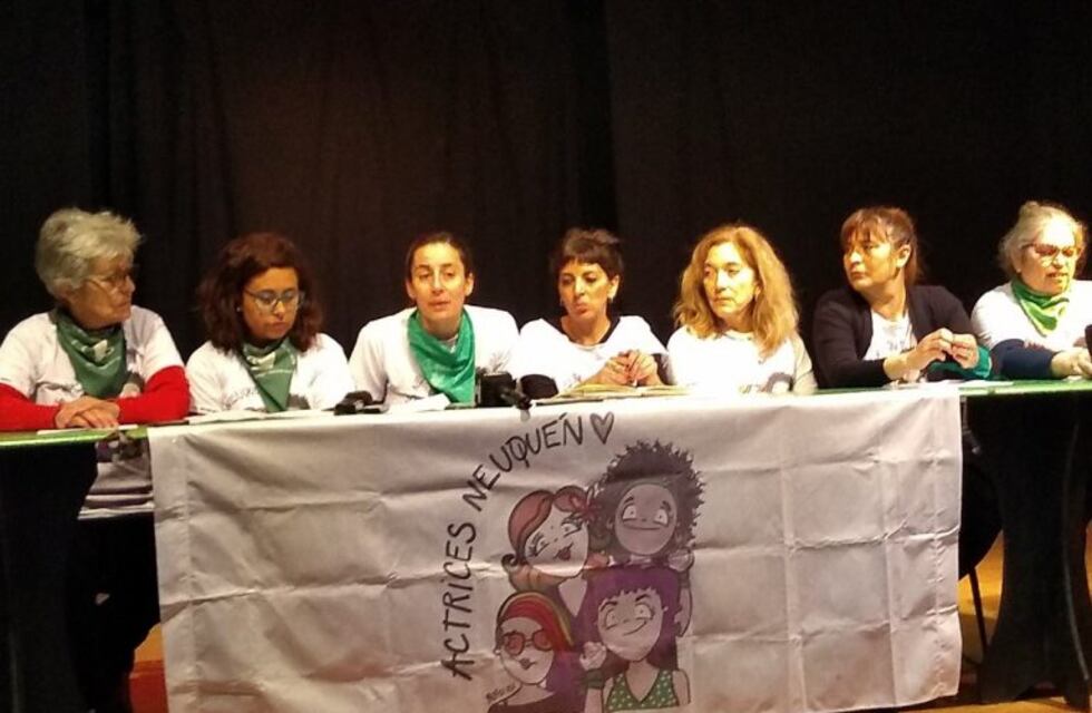 Actrices neuquinas presentaron un protocolo para intervenir en casos de violencia de género