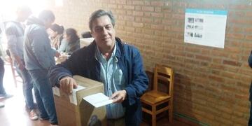 Alfredo Schiavoni en las PASO 2019\u002E (MisionesOnline)