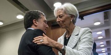 Nicolás Dujovne y Christine Lagarde