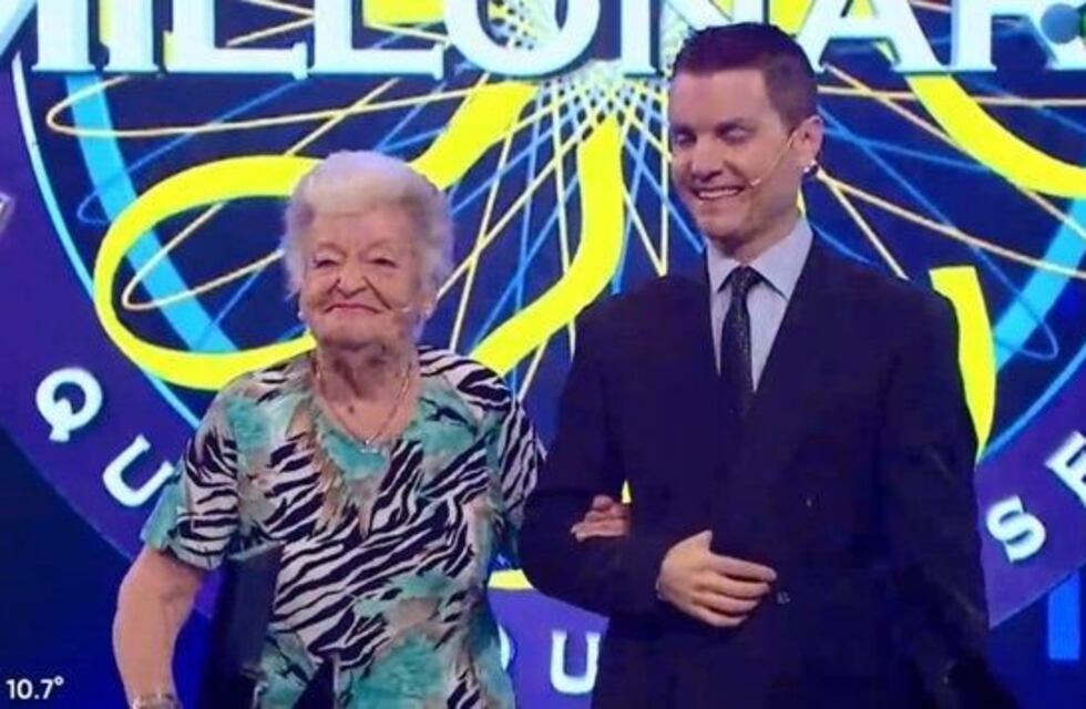 Tiene 100 años y jugó en "¿Quién quiere ser millonario?" para conocer San Juan