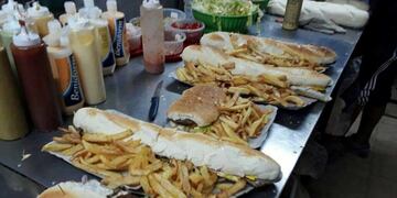 Comida callejera en Salta