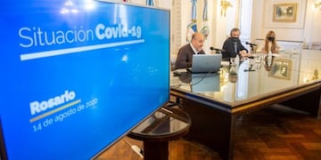 Caruana no descartó retroceder de fase si las variables sanitarias se complican (Municipalidad de Rosario)