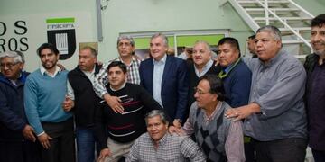 Dirigentes sindicales adhieren a la reelección de Macri, en Jujuy