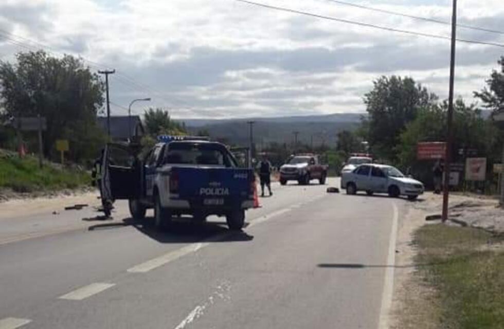 Profundo dolor: falleció el motociclista tras el terrible accidente en Tanti