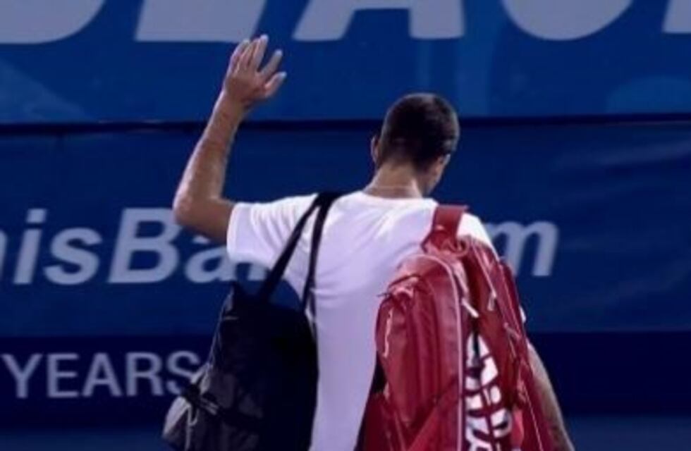 Del Potro, autocrítico, pero conforme: "Cuando das ventaja con el revés, es muy difícil"