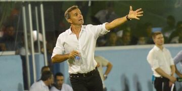 El DT Lavallén estuvo muy enojado con lo que pasó esta noche\u002E