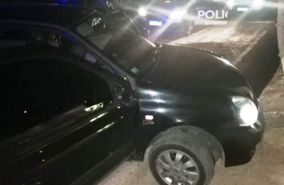 Asaltaron a un médico y hubo persecución, choque y detenidos