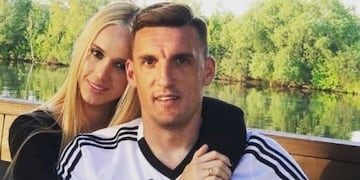 Daniela Rendon y Franco Armani