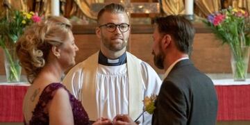 Oskar, el sacerdote crossfitter que la rompe en internet (Foto: Instagarm/ crossfit)