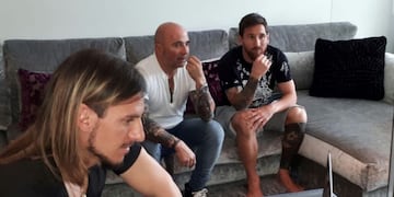 Jorge Sampaoli explicó por qué se reunió con los jugadores en Europa
