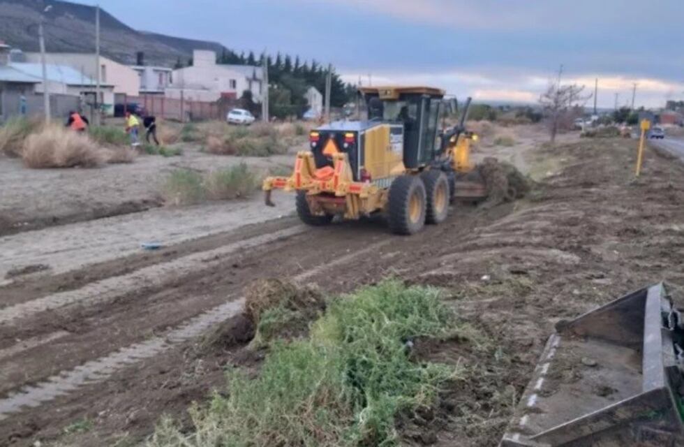 Reacondicionan la trama vial en Avenida Fray Luis Beltrán