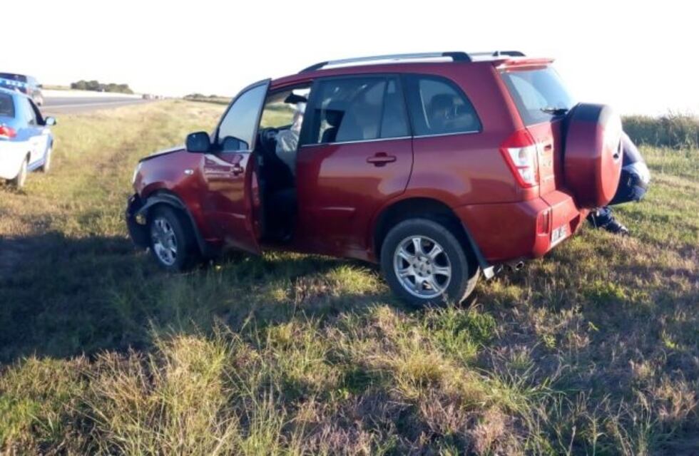 Se dió vuelta en Ruta 9 y se salvó de milagro