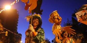 BUENOS AIRES 03/02/13, CARNAVALES PORTEÑOS EN EL BARRIO DE SAN TELMO\u002EFOTO\u002EDYN/PABLO AHARONIAN\u002E buenos aires festejos de carnaval costumbres tradiciones carnavales corso de san telmo festejos en los barrios corso