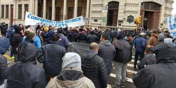 Paro de colectivos en Paraná